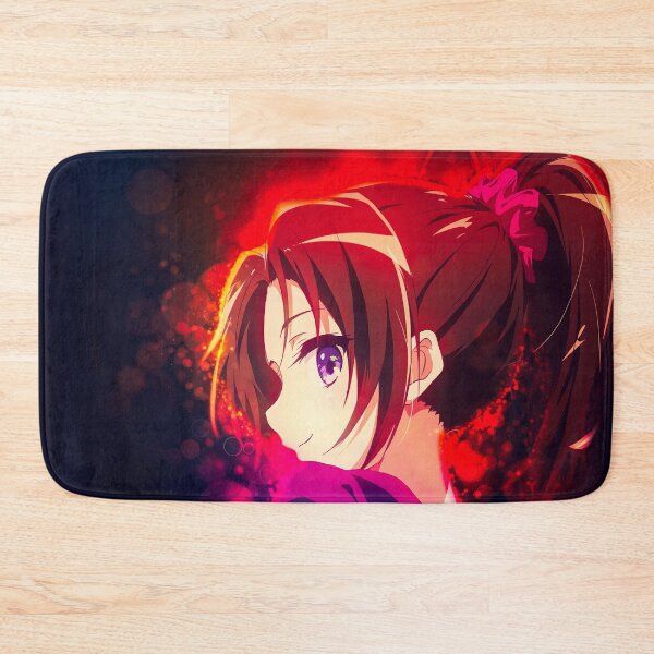 Item preview, Sound Natsuki Nakagawa Confident Smile Glowing Warmly In Radiant Anime Style designed and sold by thedarvills.