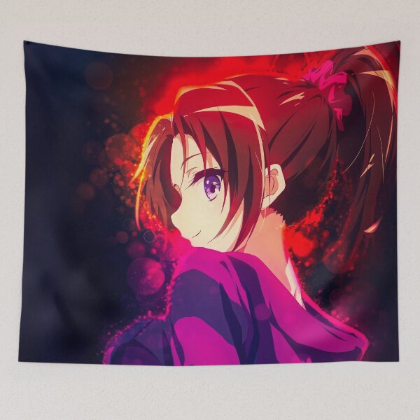 Item preview, Sound Natsuki Nakagawa Confident Smile Glowing Warmly In Radiant Anime Style designed and sold by thedarvills.