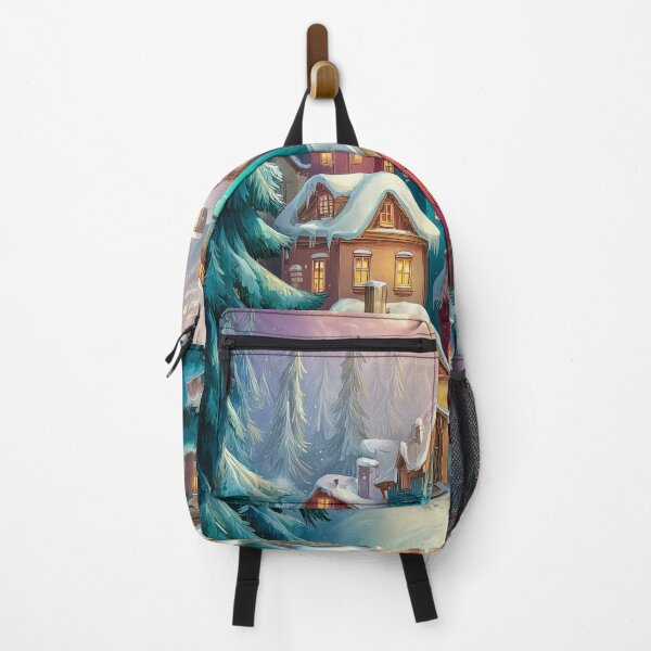 Item preview, Winter Village Scene designed and sold by PetsArt.
