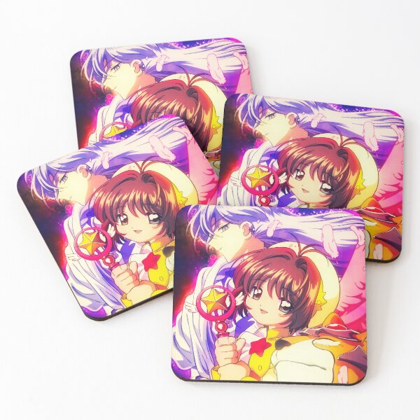 Item preview, Cardcaptor Sakura Kinomoto And Yue Magical Harmony Glowing With Nostalgic Anime Fantasy designed and sold by thedarvills.