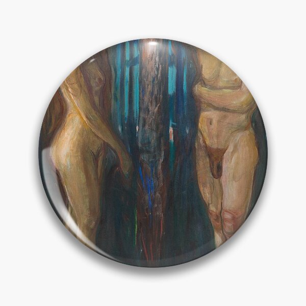 Item preview, Metabolism – Edvard Munch Symbolist Expressionist Life and Death Painting (1898–1899) designed and sold by Art Outlaws.