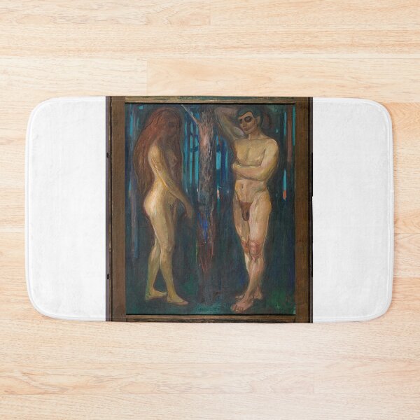 Item preview, Metabolism – Edvard Munch Symbolist Expressionist Life and Death Painting (1898–1899) designed and sold by Art Outlaws.