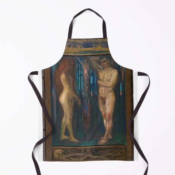 Item preview, Metabolism – Edvard Munch Symbolist Expressionist Life and Death Painting (1898–1899) designed and sold by Art Outlaws.