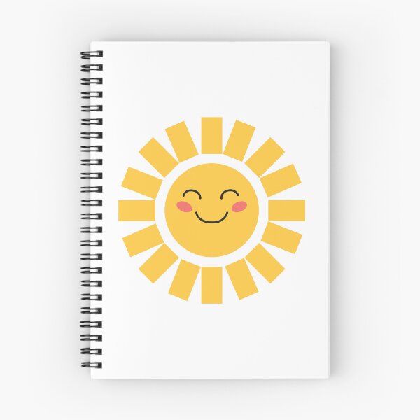 Item preview, Happy fun Sun Bright smiling yellow sun with pink cheeks designed and sold by CHERRY--SHOP.