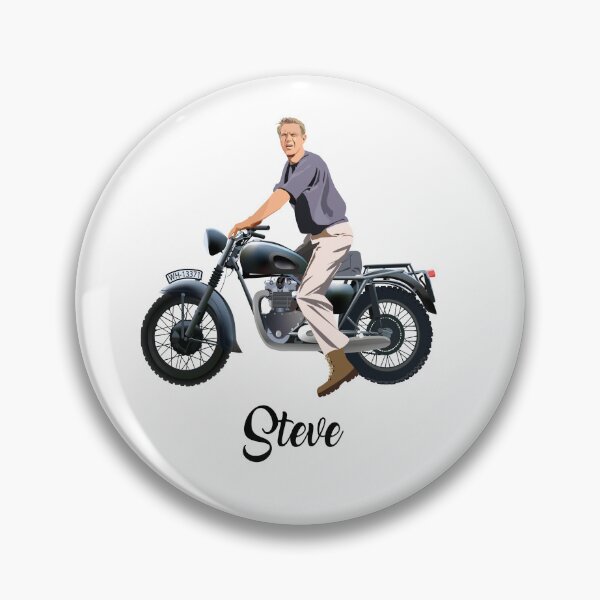Item preview, Steve Mcqueen on a digital motorcycle designed and sold by Nicolas Tremblay.