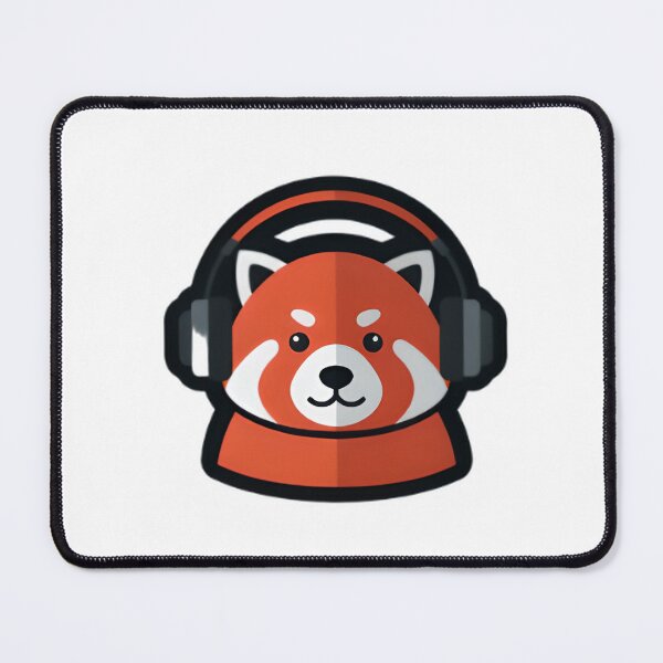 Item preview, Red Panda DJ Vinyl Spinners designed and sold by SunkenCost.