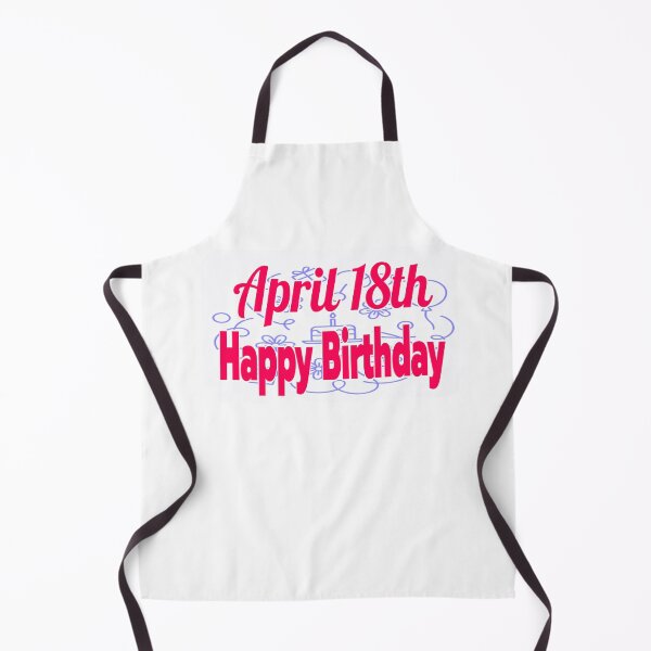 Item preview, Birthday April 18th designed and sold by Sujinthaiart.