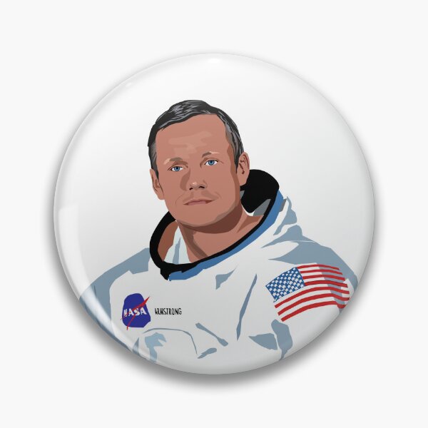 Item preview, retrato de Neil Armstrong designed and sold by Nicolas Tremblay.
