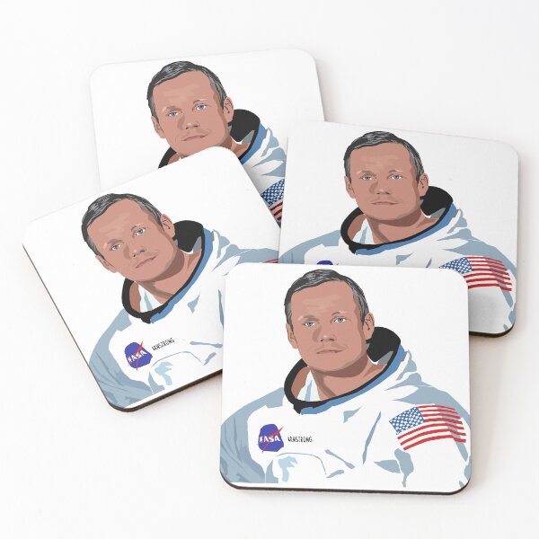 Item preview, Neil Armstrong, portrait designed and sold by Nicolas Tremblay.