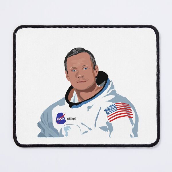Item preview, retrato de Neil Armstrong designed and sold by Nicolas Tremblay.