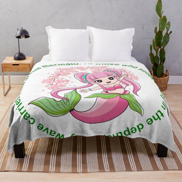 Item preview, "Blossoms of the Dream Mermaid" designed and sold by MayaMaliStudio.