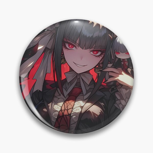 Item preview, Celestia Ludenberg Gothic Power Danganronpa Anime Girl designed and sold by thedarvills.