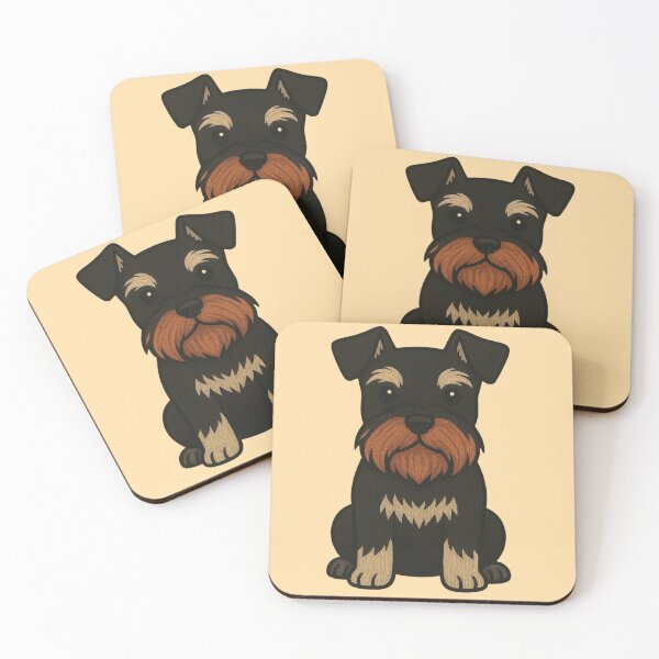 Item preview, Serious Schnauzer Dog Illustration – Miniature Schnauzer Lover Gift designed and sold by Aloloco.