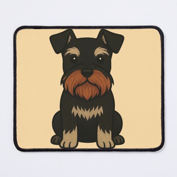 Item preview, Serious Schnauzer Dog Illustration – Miniature Schnauzer Lover Gift designed and sold by Aloloco.