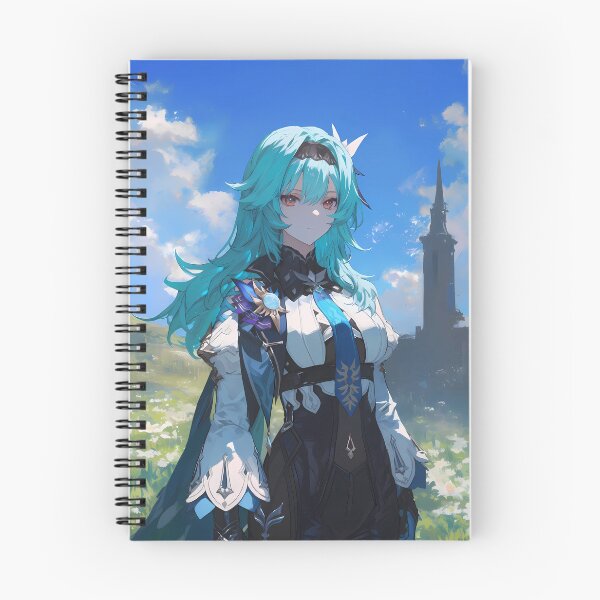 Item preview, Eula Genshin Impact Elegant Cryo Knight Anime Girl designed and sold by thedarvills.