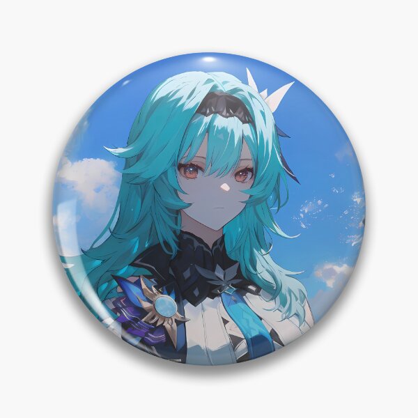 Item preview, Eula Genshin Impact Elegant Cryo Knight Anime Girl designed and sold by thedarvills.