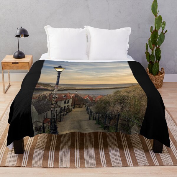 Item preview, Whitby 199 Steps Sunset designed and sold by RJW Images.