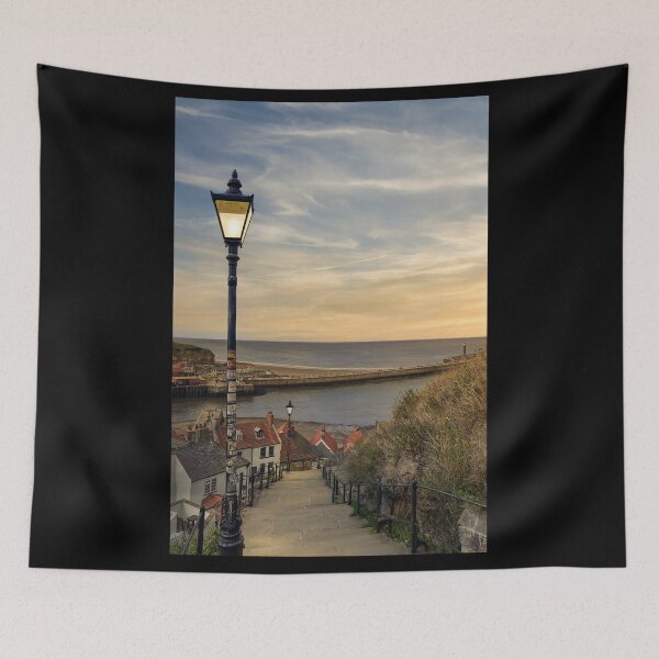 Item preview, Whitby 199 Steps Sunset designed and sold by RJW Images.