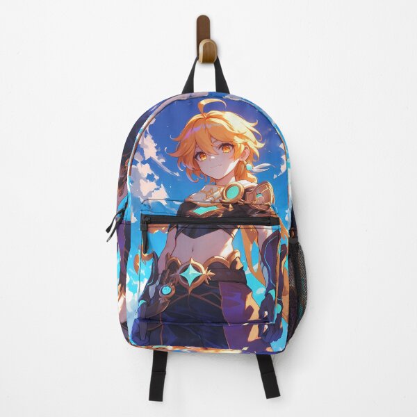 Item preview, Aether Traveler Genshin Impact Anime Boy Celestial Hero designed and sold by thedarvills.