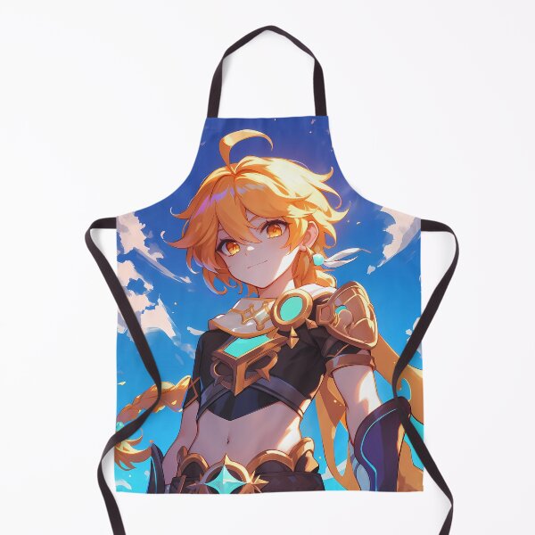 Item preview, Aether Traveler Genshin Impact Anime Boy Celestial Hero designed and sold by thedarvills.