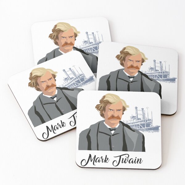 Item preview, portrait of Mark Twain designed and sold by Nicolas Tremblay.