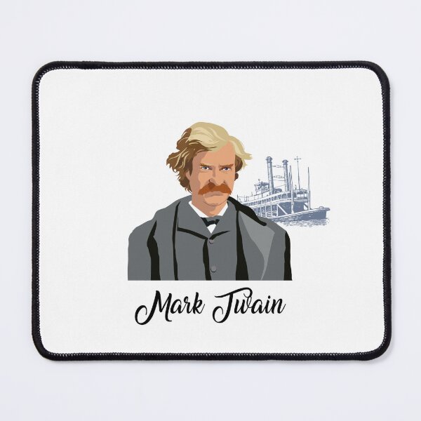 Item preview, portrait of Mark Twain designed and sold by Nicolas Tremblay.
