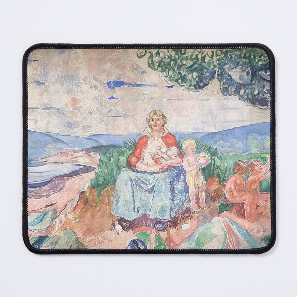 Item preview, The Science (Alma Mater) – Edvard Munch Monumental Symbolist Mural Painting (c. 1909–1911) designed and sold by Art Outlaws.