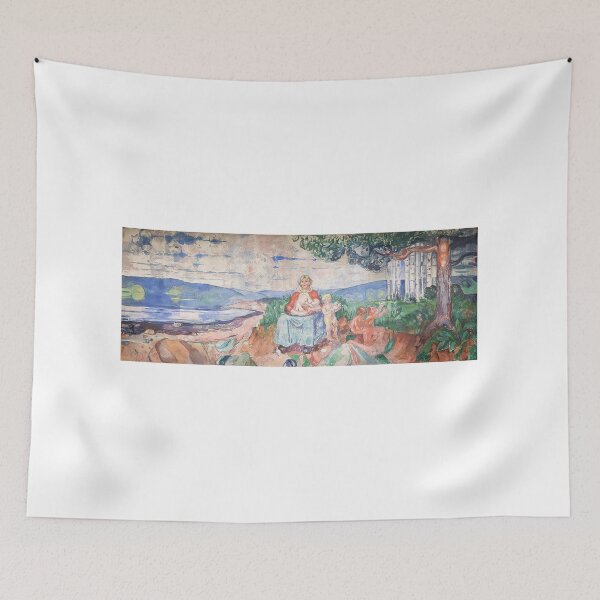 Item preview, The Science (Alma Mater) – Edvard Munch Monumental Symbolist Mural Painting (c. 1909–1911) designed and sold by Art Outlaws.