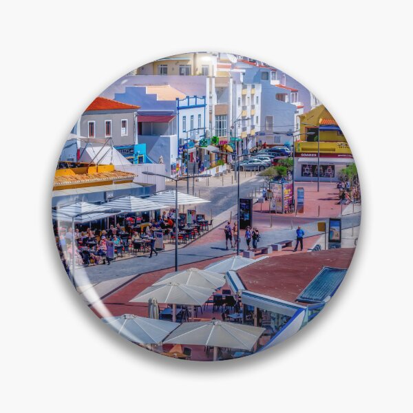 Item preview, Vibrant Carvoeiro Town Square designed and sold by RJW Images.