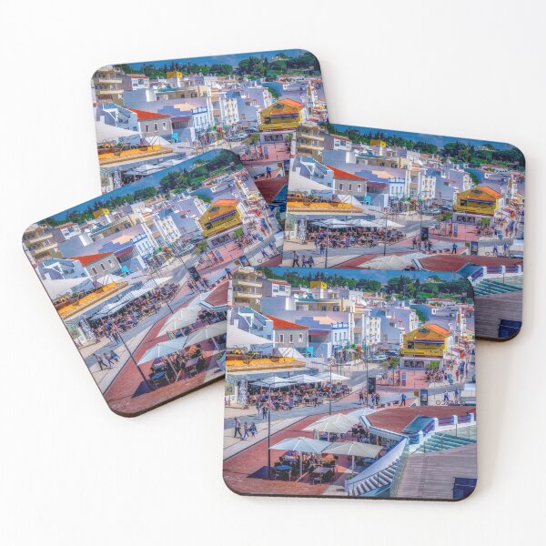 Item preview, Vibrant Carvoeiro Town Square designed and sold by RJW Images.