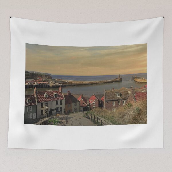 Item preview, Whitby 199 Steps Sunset designed and sold by RJW Images.