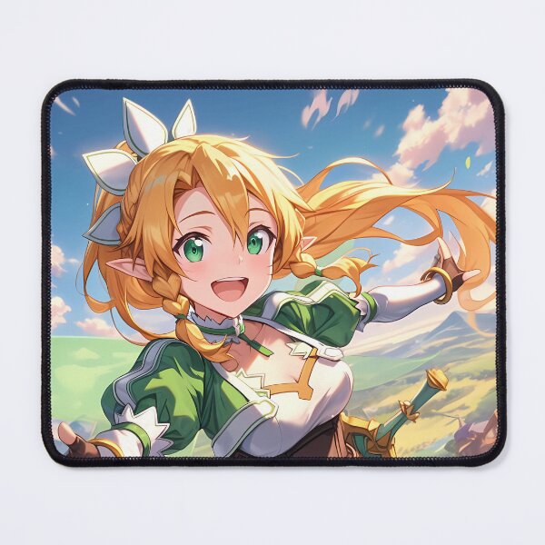 Item preview, Leafa Sword Art Online Anime Girl Waifu Fantasy Adventure Sky Flight designed and sold by thedarvills.