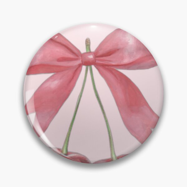 Item preview, Ma Cherie Cherry — Cute Cherry with Bow Aesthetic Graphic designed and sold by NayonikasArt.