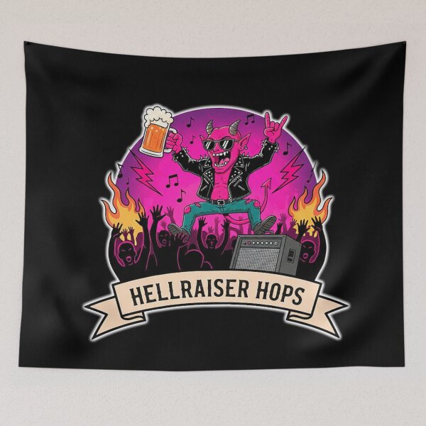 Item preview, Hellraiser Pops Rock Devil Musician Party T-Shirt designed and sold by RebellDancer.