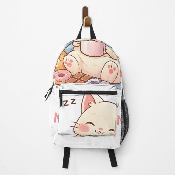 Item preview, Powered by Snacks & Naps – Cute Cozy Cat Design designed and sold by SoulenCify.