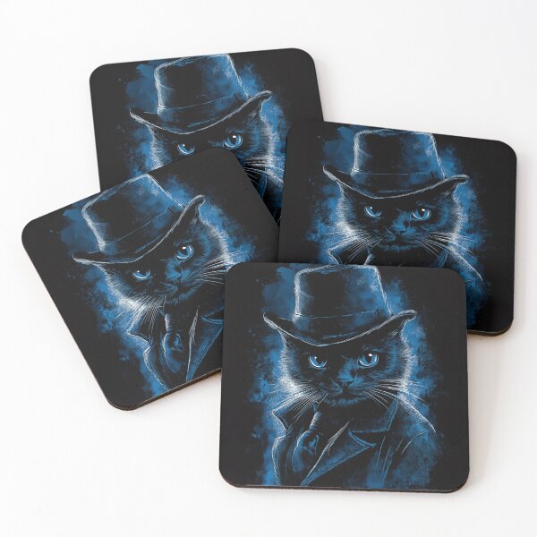 Item preview, Dapper Cat Detective designed and sold by PetsArt.