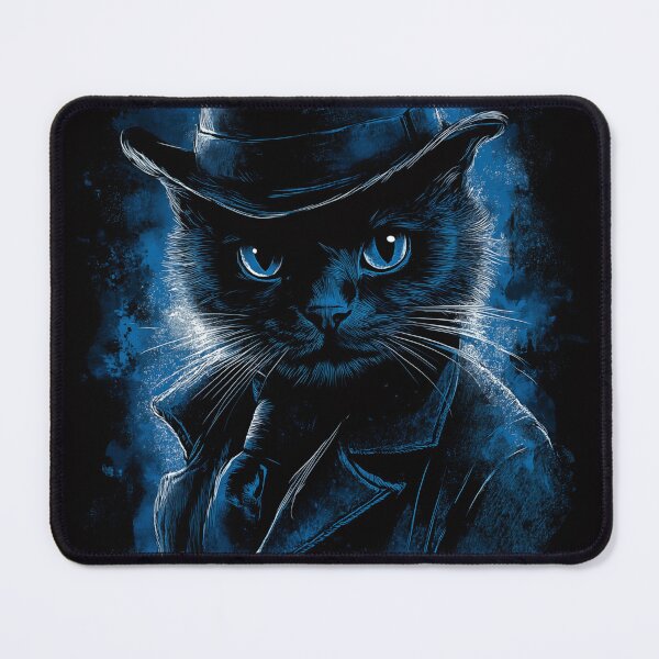 Item preview, Dapper Cat Detective designed and sold by PetsArt.