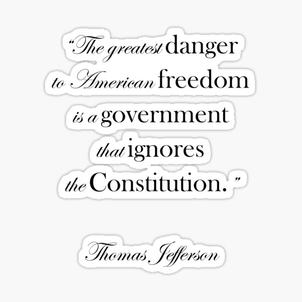 Item preview, The Greatest Danger to American Freedom designed and sold by RuthFurtado.