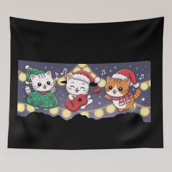 Item preview, Cat Obsession - Christmas music lover designed and sold by DamioPolArt.