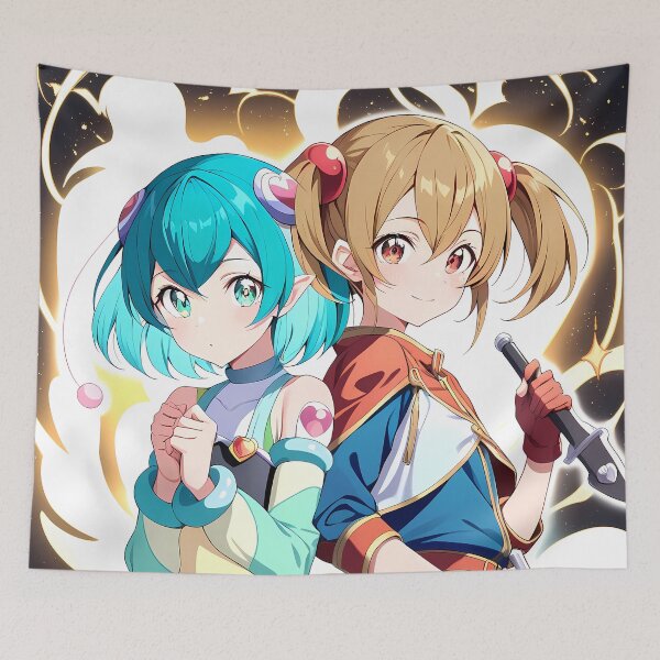 Item preview, Silica Sword Art Online Anime Girl Fantasy Adventure Magical Aura designed and sold by thedarvills.