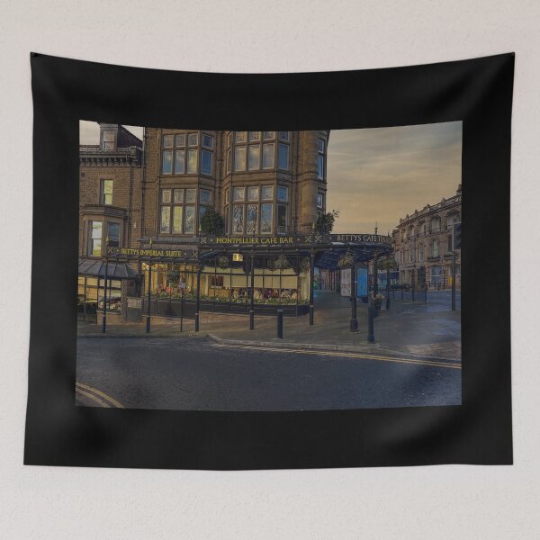 Item preview, Sunset on Bettys Tearooms, Harrogate designed and sold by RJW Images.