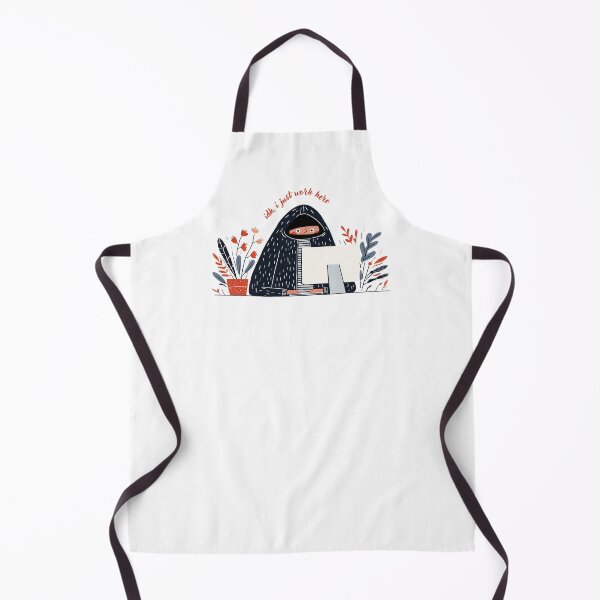 Item preview, Funny Office Humor – “IDK I Just Work Here” Design designed and sold by GraphicGreets.