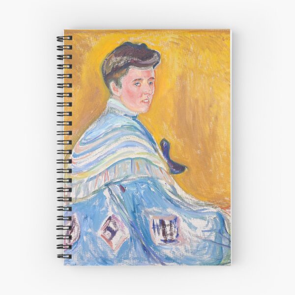 Artikelvorschau, Porträt von Hanni Asche – Edvard Munch Expressionistisches Porträt der modernen Frau und psychologischer Intensität (1907) entworfen und verkauft von Art Outlaws.