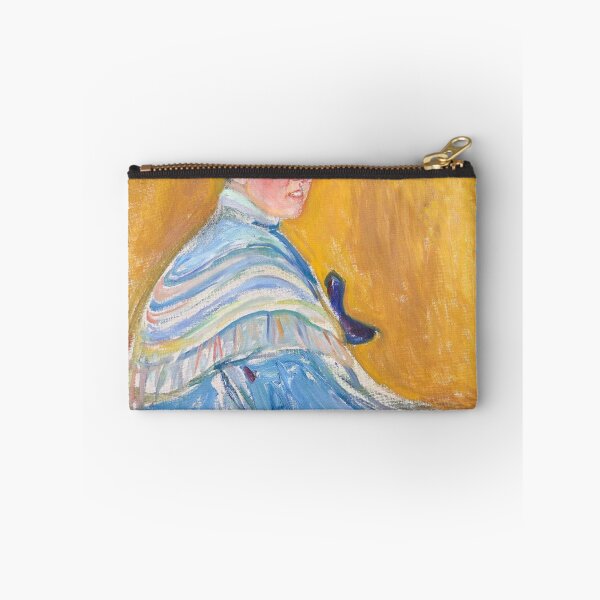 Item preview, Portrait of Hanni Asche – Edvard Munch Expressionist Portrait of Modern Woman and Psychological Intensity (1907) designed and sold by Art Outlaws.