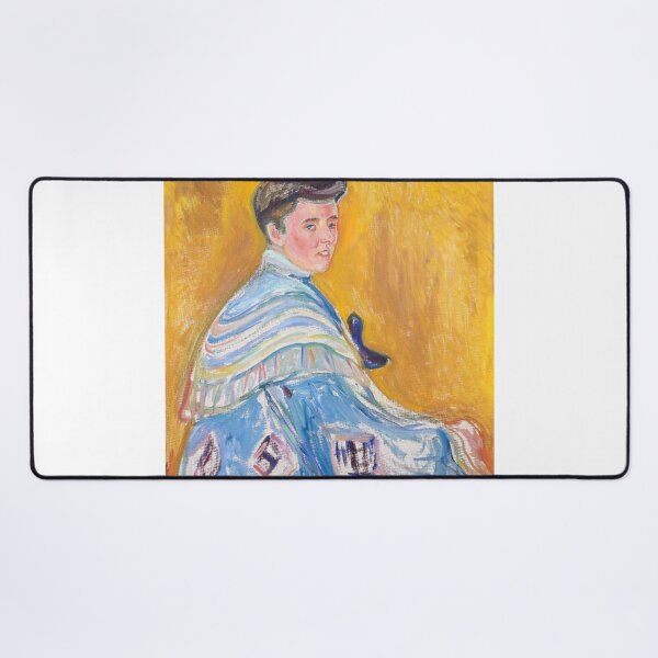 Artikelvorschau, Porträt von Hanni Asche – Edvard Munch Expressionistisches Porträt der modernen Frau und psychologischer Intensität (1907) entworfen und verkauft von Art Outlaws.