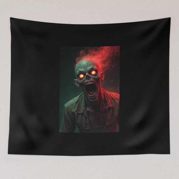 Item preview, Scary Dark Anime Zombie – Cursed Aura Nightmare designed and sold by OhmAuraArt.