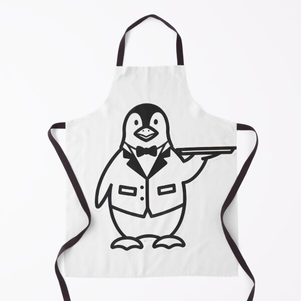 Item preview, Penguin Butler Serving Formal Drinks designed and sold by SunkenCost.