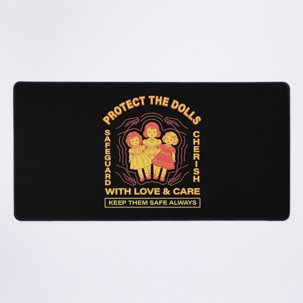 Item preview, Protect The Dolls Safeguard Cherish Vintage Neon Art designed and sold by zzz888.