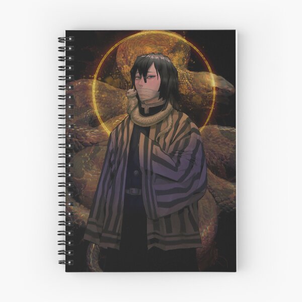 Item preview, Obanai Iguro Demon Slayer Anime Serpent Aura Dark Power designed and sold by thedarvills.