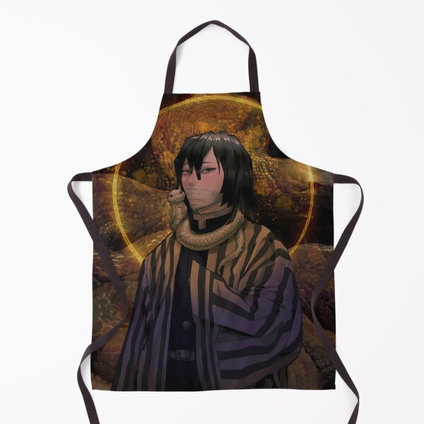 Item preview, Obanai Iguro Demon Slayer Anime Serpent Aura Dark Power designed and sold by thedarvills.